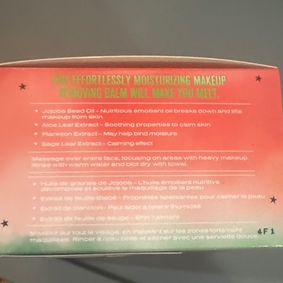 Jeffree Star Skincare Watermelon Balm in Red and Green - Picture 2 of 5